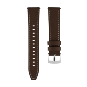 Dark Brown Calf Leather Watch Strap