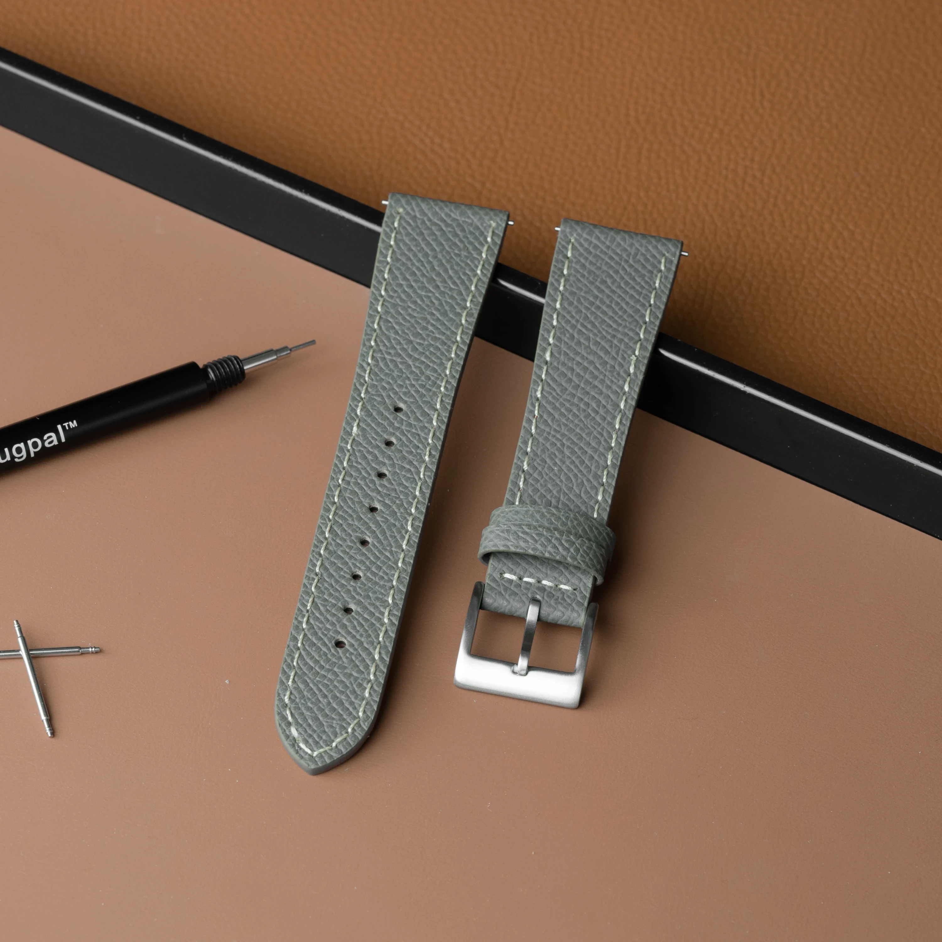 Gray Epsom Watch Strap - Image 2