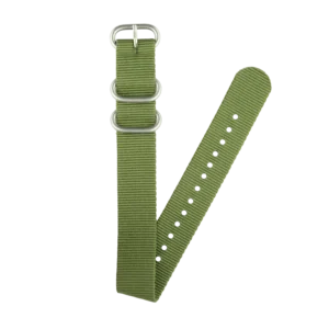 Green Zulu Strap with 3 Rings
