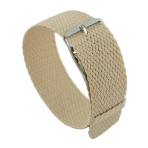 Khaki Perlon Watch Strap