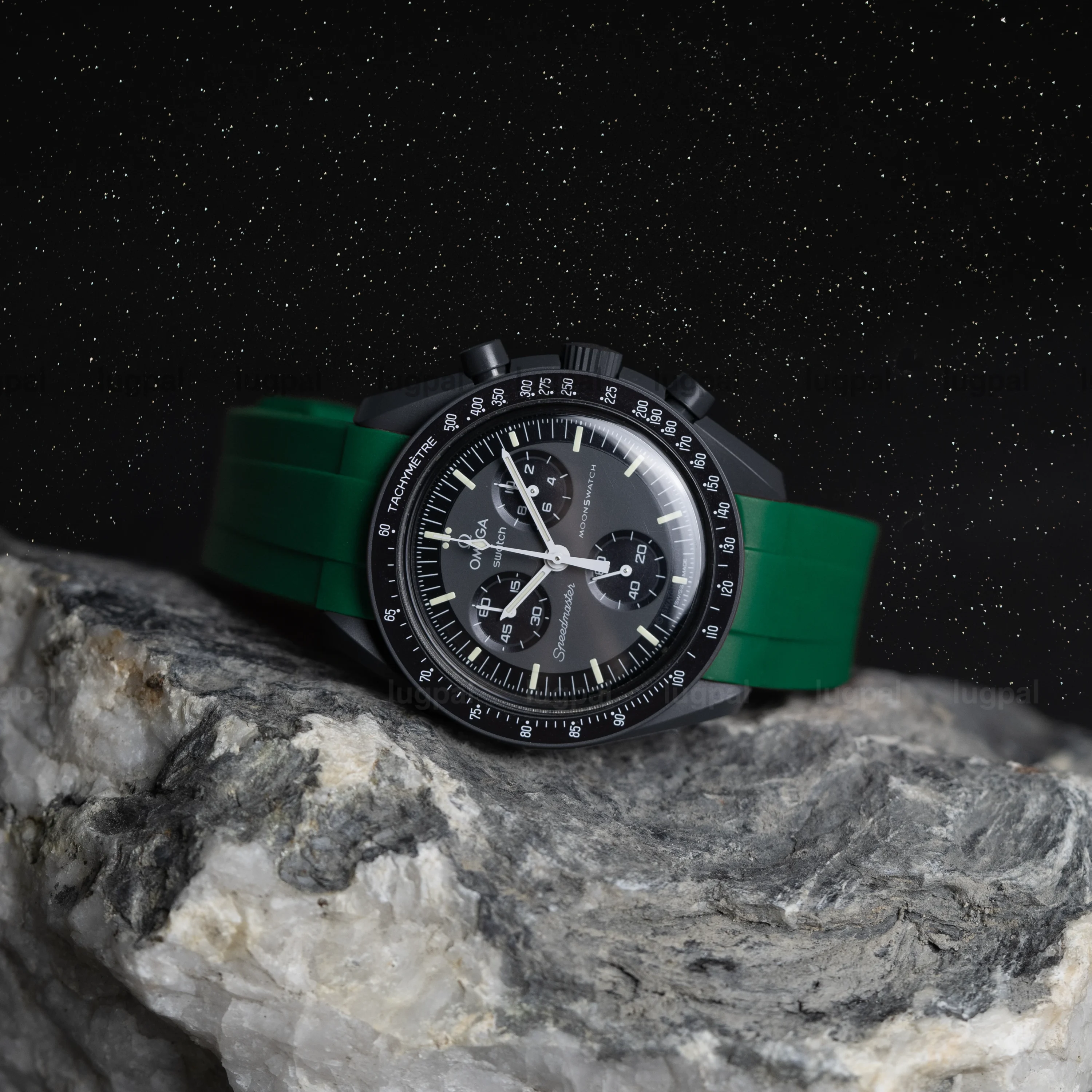 Green Moonwatch Strap - Image 2