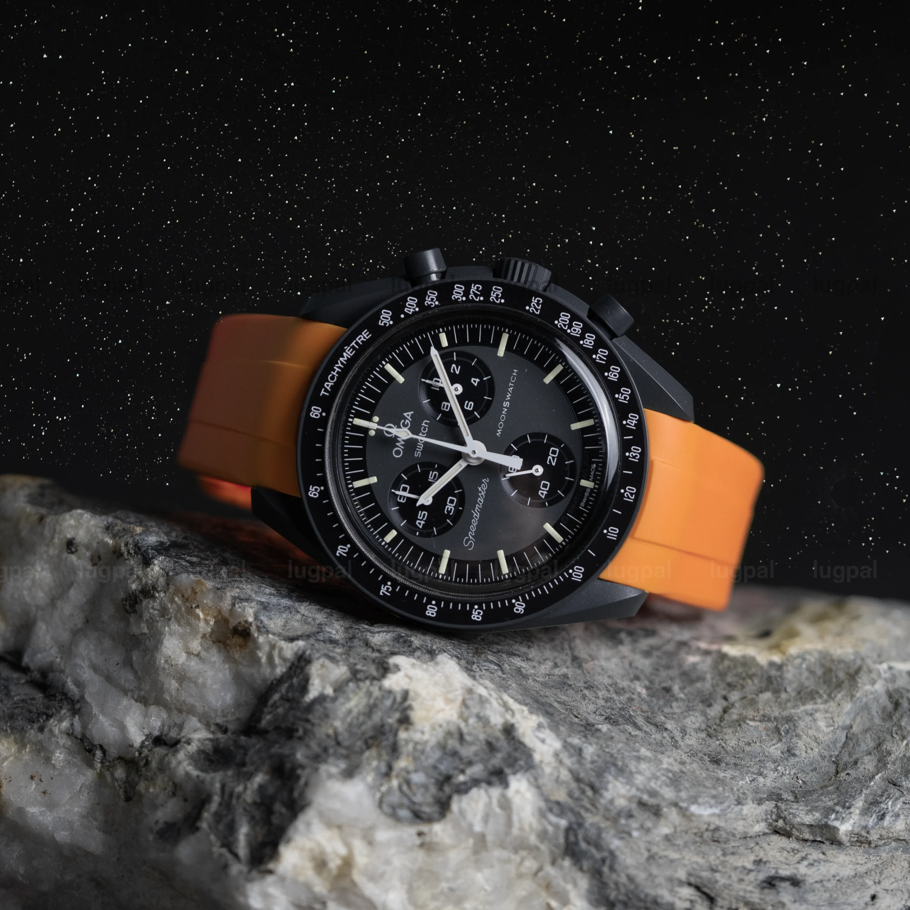 Orange MoonSwatch Strap - Image 2