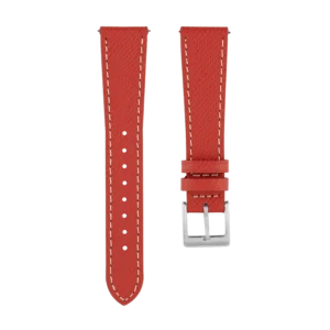 Red Epsom Watch Strap