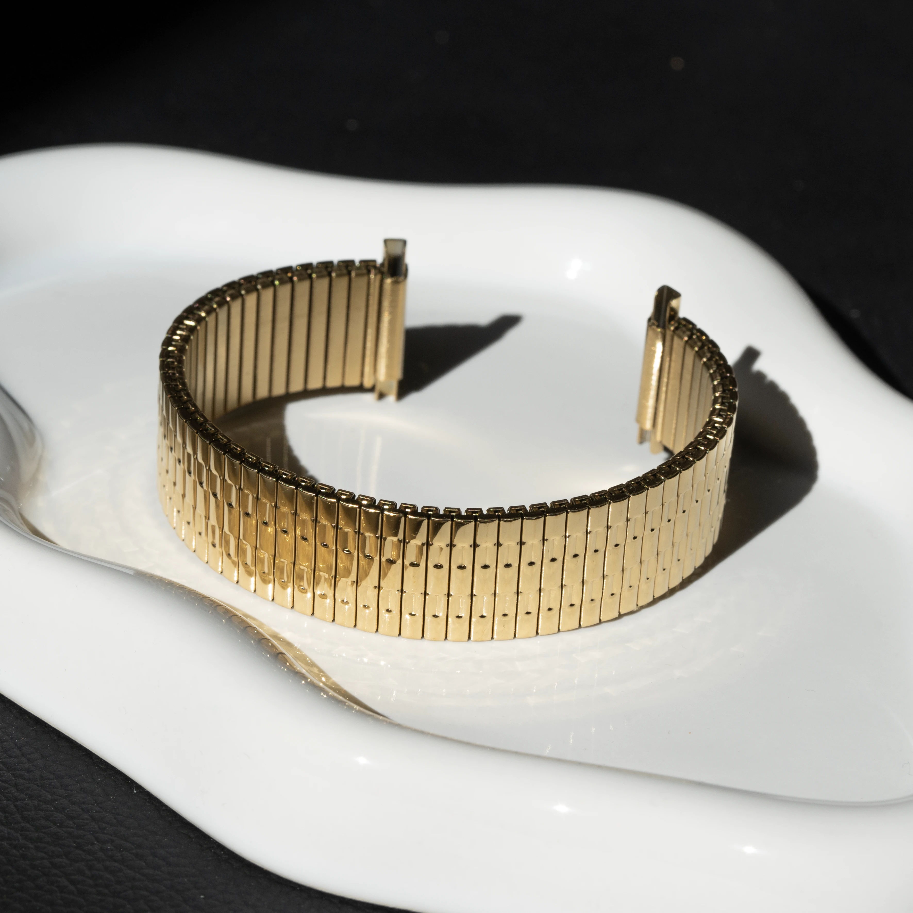 Gold Metal Watch Strap