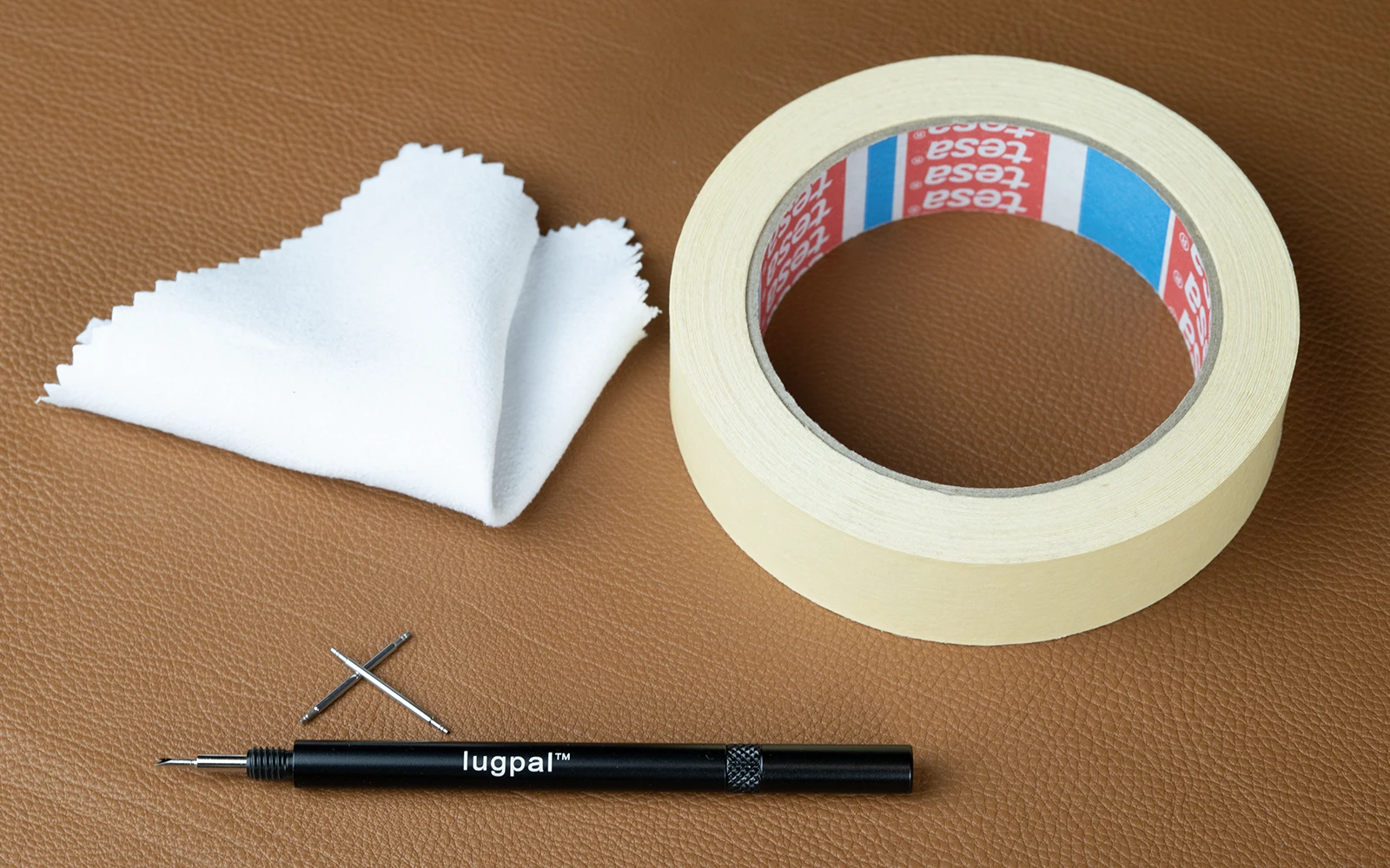Tools and materials needed for changing watch strap